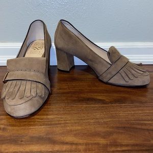 Vince Camuto Women's ‘TRISS’ Kiltie Suede Pump Size 6